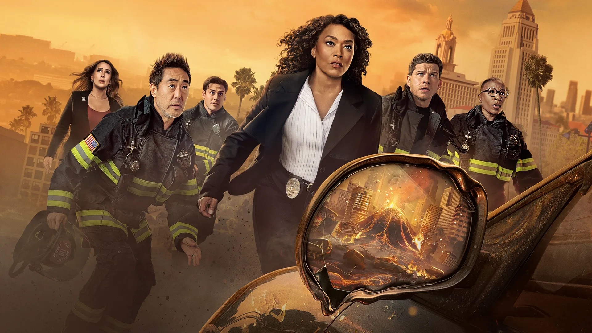 Official 9-1-1 Season 10 cast artwork